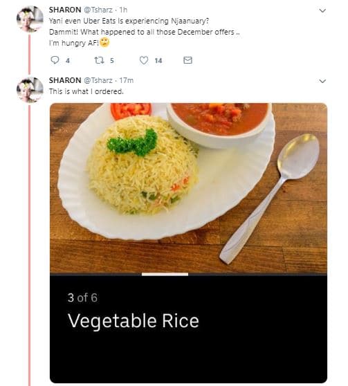 Sharon tsharz , 1 yanieven uber eats expenercng njaanvary dammi! what nappereo 0