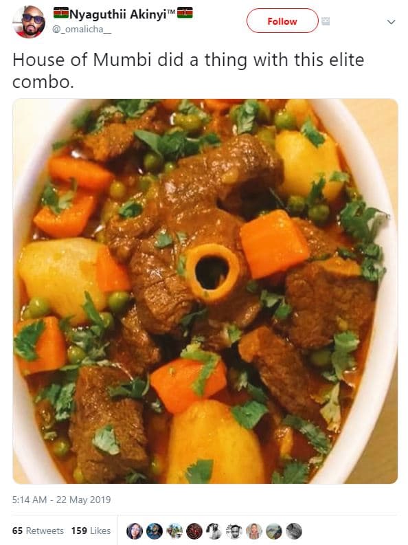 Nyaguthii akinyi omalicha follow house of mumbi did a thing with this elite comb