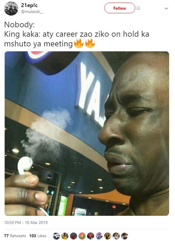 21ep!c mulandi follow nobody king kaka aty career zao ziko on hold ka mshuto ya