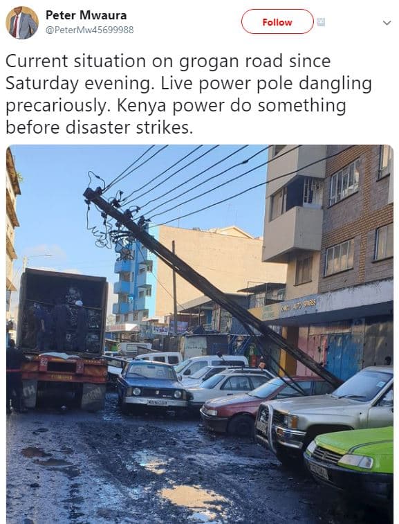 Peter mwaura petermw45699988 follow current situation on grogan road since satur