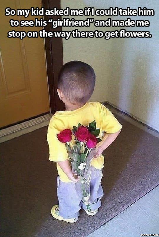 Somykid askedmefflcouldcakelim toseehis girlfriendpandmademe stoponthe waytheret