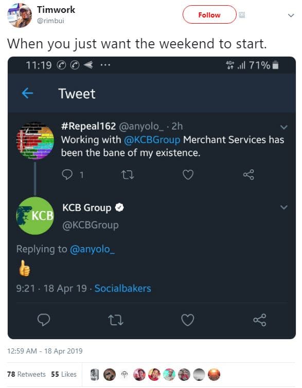 Timwork rimbui follow when you just want the weekend to start. 1119 71 tweet rep