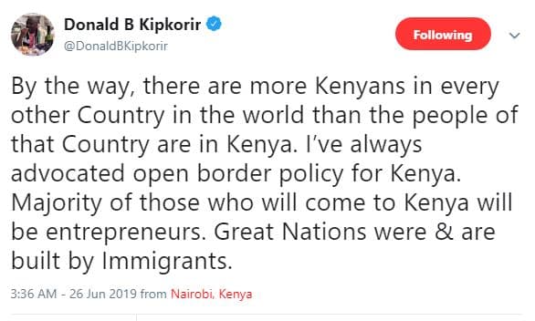 Donald b kipkorir donaldbkipkorir following by the way, there are more kenyans i