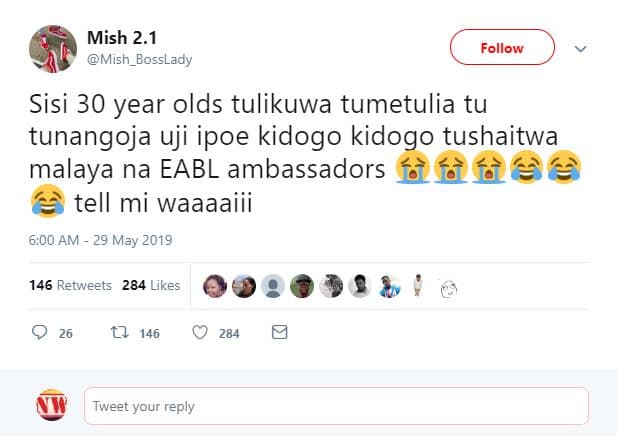 Mish 2.1 mish_bosslady follow sisi 30 year olds tulikuwa tumetulia tu tunangoja