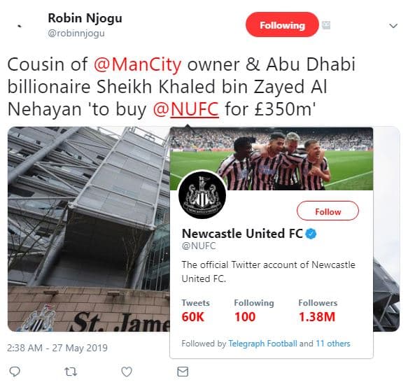 Robin njogu robinnjogu following cousin of mancity owner abu dhabi billionaire s