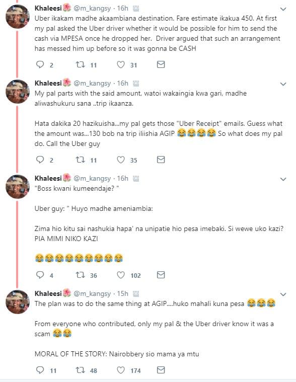 Khaleesi m_kangsy 16h uber ikakam madhe akambiana destination fare estimate ikak