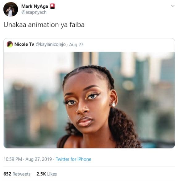 Mark nyaga asapnyach unakaa animation ya faiba nicole tv kaylanicolejo . aug 27