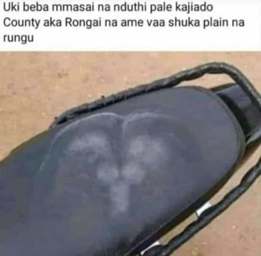 Uki beba mmasai na nduthi pale kajiado county aka rongai na ame vaa shuka plain