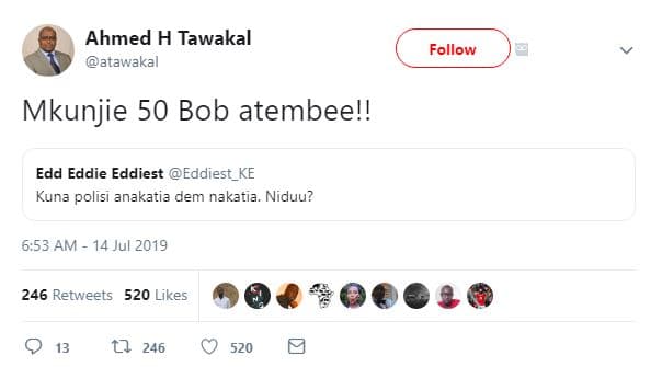 Ahmed h tawakal atawaka follow mkunjie 50 bob atembeel! edd eddie eddiest eddies