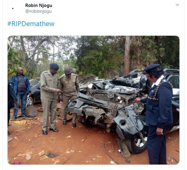 Robin njogu robinnjogu ripdemathew