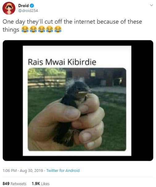 Droid droid254 one day they'll cut off the internet because of these things e2 r