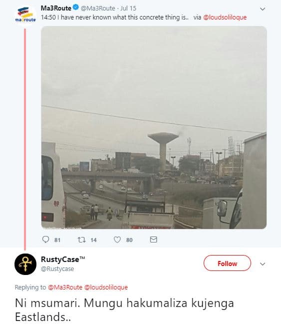 Ma3route ma3route jul 15 outo 14.50 have never known what this concrete thing vi