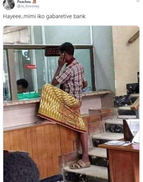 Peaches jo_kimoney hayeee .mimi iko gabaretive bank