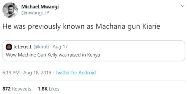 Michael mwangi mwangi_jp he was previously known as macharia gun kiarie kiruti k