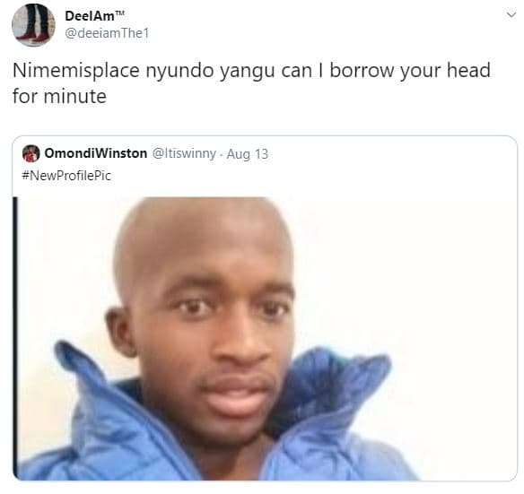 Deelam deeiamthe1 nimemisplace nyundo yangu can borrow your head for minute omon