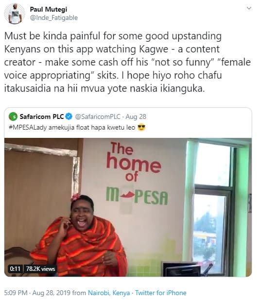 Paul mutegi inde_fatigable must be kinda painful for some good upstanding kenyan