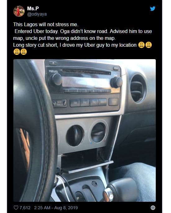 Ms.p odiyaya this agos will not stress me entered uber today oga didn't know roa