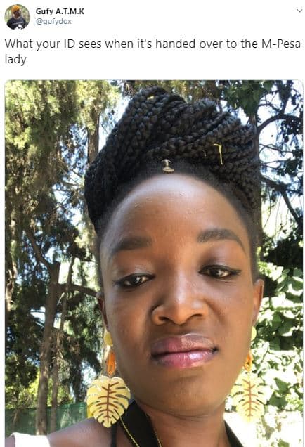 Guty atmk gufydox what your id sees when it's handed over to the mpesa lady