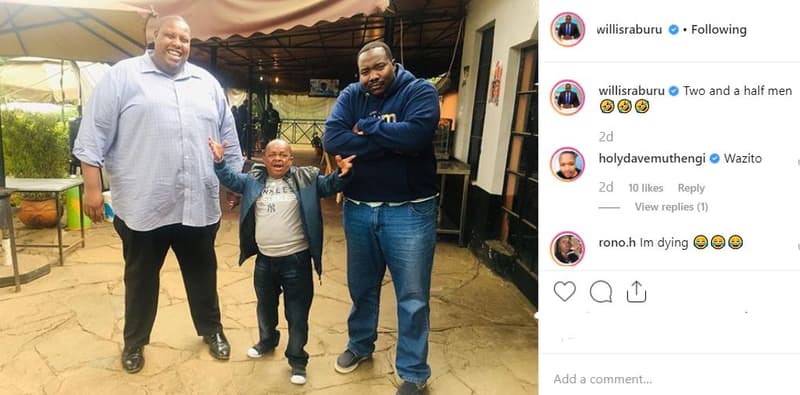 Willisraburu following willisraburu two and half men 2d holydavemuthengi wazito