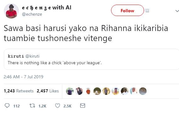 E n 3 with ai echenze follow sawa basi harusi yako na rihanna ikikaribia tuambie