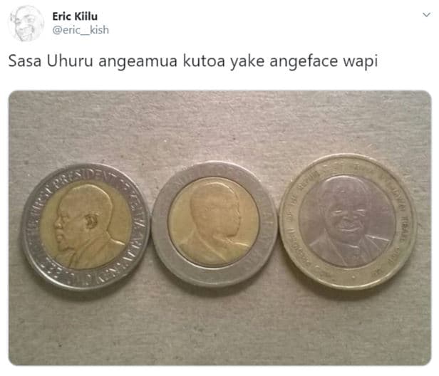 Eric kiilu eric_kish sasa uhuru angeamua kutoa yake angeface wapi oc