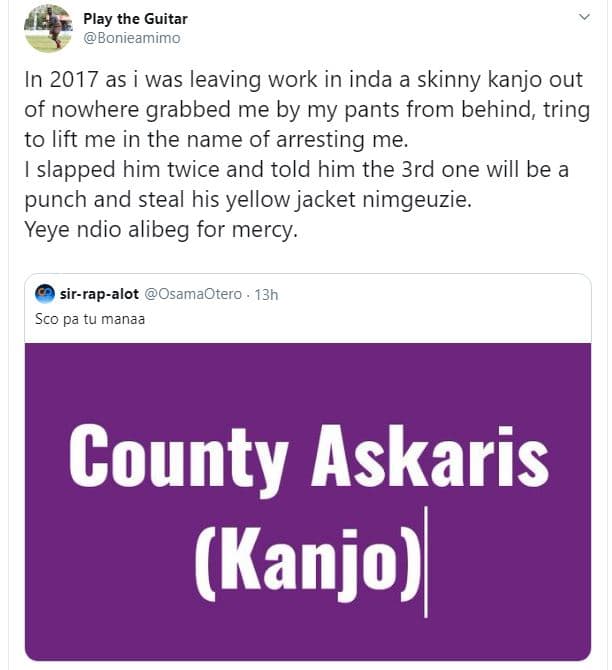 Play the guitar bonieamimo in as was leaving work in inda a skinny kanjo out of