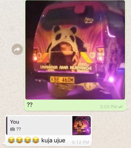 Unanipca ama nuicange ke 460m 3.03 pm you 2? kuja ujue 5.1 2 pm