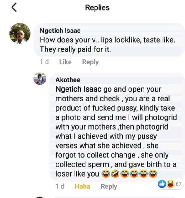 Replies ngetich isaac how does your v.. lips looklike taste like they really pai