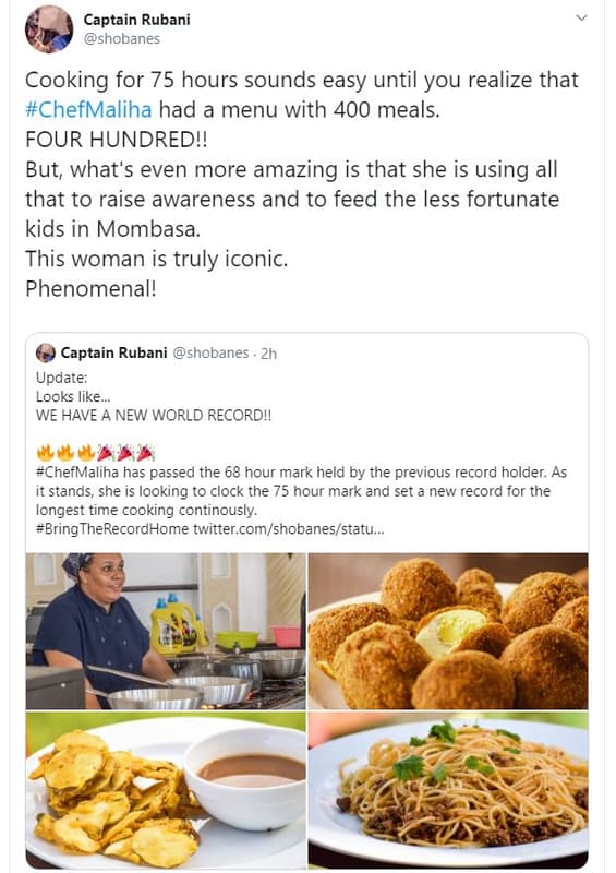 Captain rubani shobanes cooking for 75 hours sounds easy until you realize that