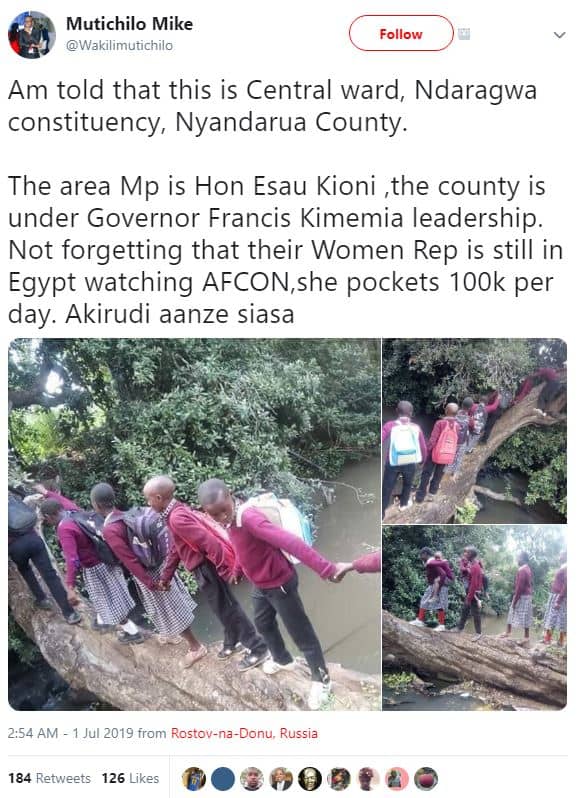 Mutichilo mike wakilimutichilo follow am told that this is central ward ndaragwa