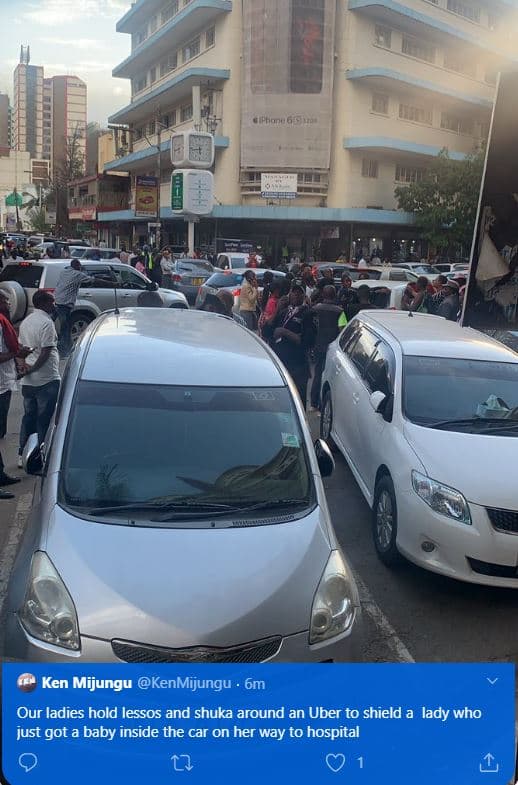 Ken mijungu kenmijungu 6m our ladies hold lessos and shuka around an uber to shi