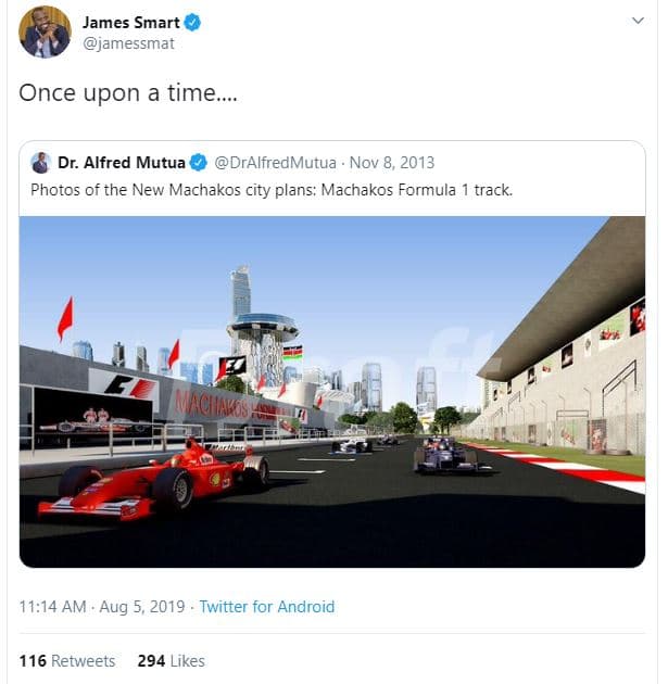 James smart jamessmat once upon a time_ dr. alfred mutua dralfredmutua nov 8, ph