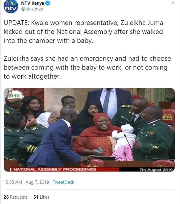 Ntv kenya ntv ntvkenya update kwale women representative zuleikha juma kicked ou