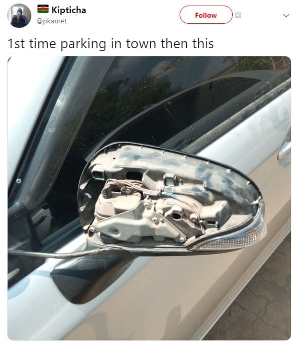 Kipticha pkarnet follow ist time parking in town then this