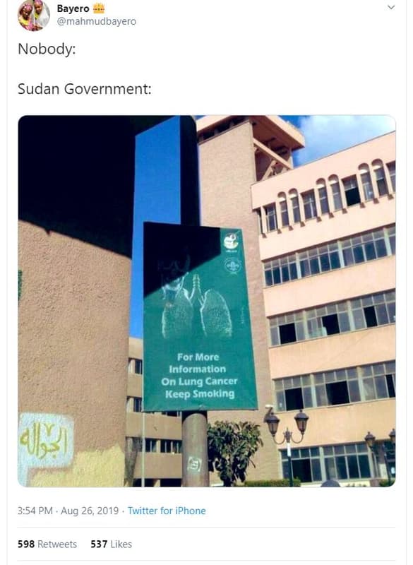 Bayero mahmudbayero nobody sudan government for more information on lung cancer