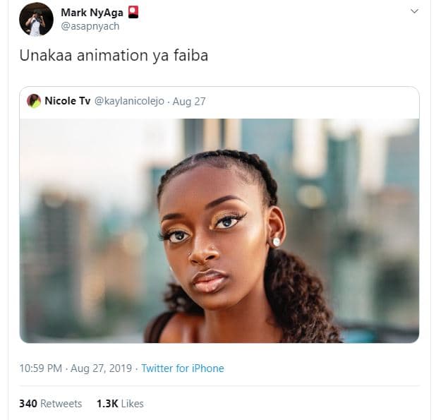 Mark nyaga asapnyach unakaa animation ya faiba nicole tv kaylanicolejo . aug 27