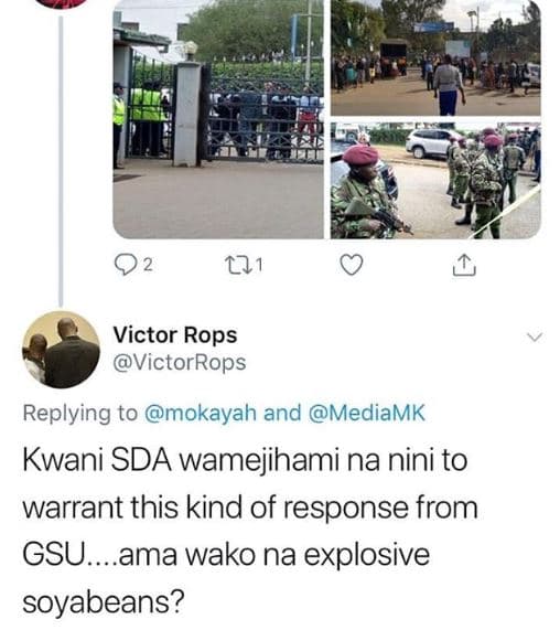 271 victor rops victorrops replying to mokayah and mediamk kwani sda wamejihami