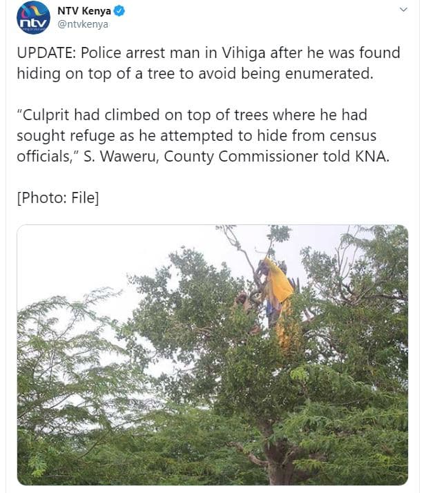Ntv kenya ntv ntvkenya update police arrest man in vihiga after he was found hid