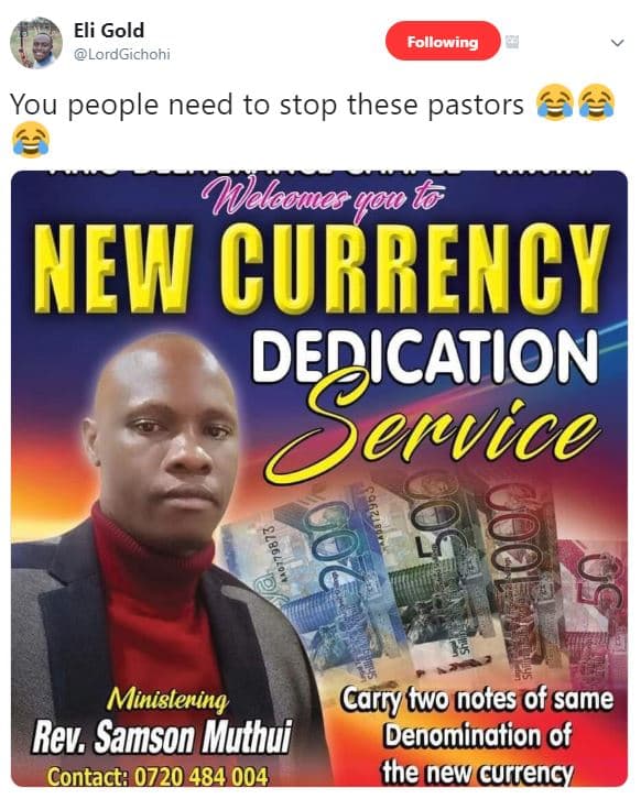 Eli gold lordgichohi following you people need to stop these pastors tlolooaooe