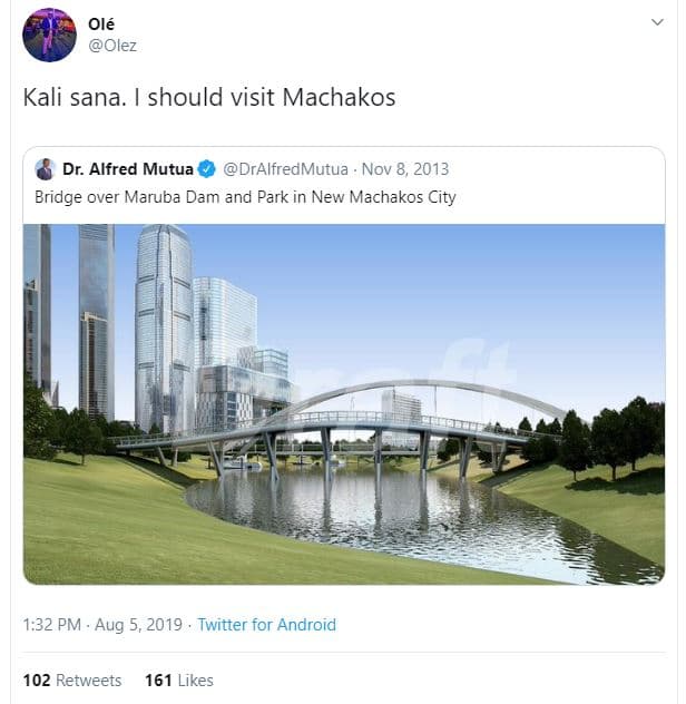 Olé olez kali sana. should visit machakos dr. alfred mutua dralfredmutua nov 8,