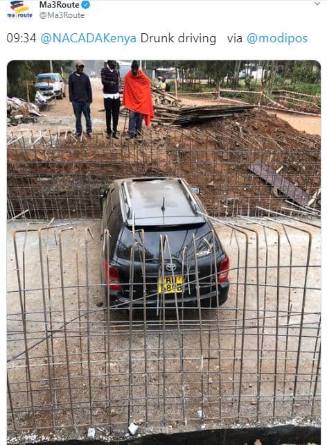 Ma3route ma3route 09.34 nacadakenya drunk driving vla modipos