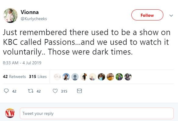 Vionna kurlycheeks follow just remembered there used to be a show on kbc called