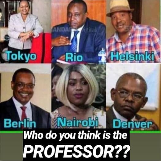 Anoa tokyo bio helsinki berlin nairob denver who do you think is the professor??