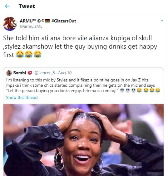 Tweet armu armuisme glazersout she told him ati ana bore vile alianza kupiga ol