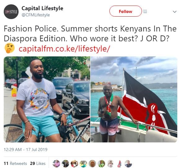 Capital lifestyle istvf cfmlifestyle follow fashion police. summer shorts kenyan