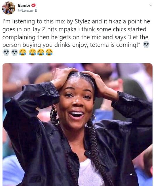 Bambi lencer_b im listening to this mix by stylez and it fikaz a point he goes i
