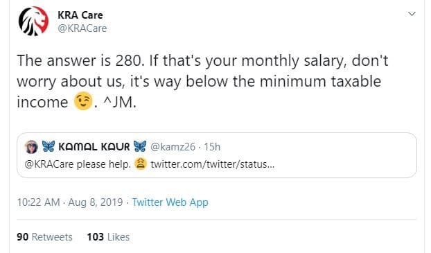 Kra care kracare the answer is 280. if that's your monthly salary don't worry ab