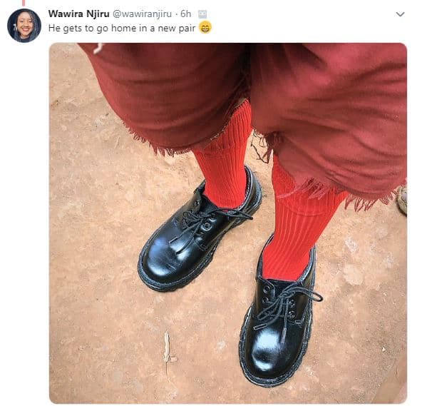 Wawira njiru wawiranjiru hegets to g0 home in new pair