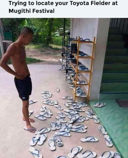 Trying to locate your toyota fielder at mugithi festival