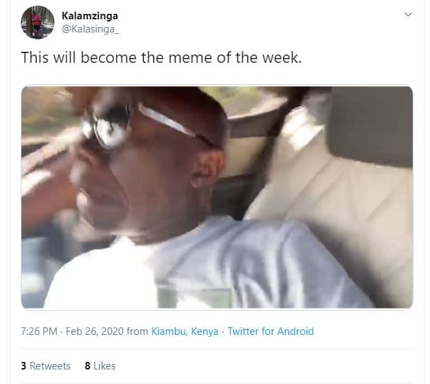 Kalamzinga kalasinga _ this will become the meme of the week. 7.26 pm . feb 26,